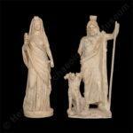 Γ259 και Γ260 - Σύνταγμα αγαλμάτων της Ίσιδας- Περσεφόνης και του Σάραπι-Άδη